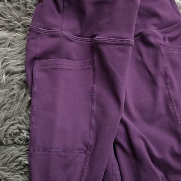 Skechers Purple High Rise Yoga Pants - Picture 3 of 6